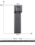 ETook 480 750mm x 4mm Large Folding Lock