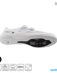 Shimano RC703 Road Shoes White