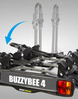 Buzzrack Buzzybee 4 (Tow Ball) 4 Bike Platform