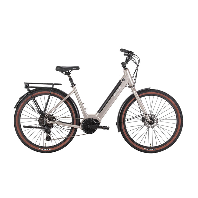 VelectriX Cruiser X ST Champagne electric bike at Cycle House Melbourne
