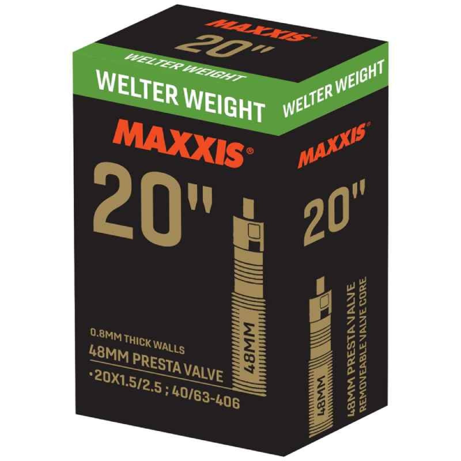 Maxxis Welter Weight 20" x 1.5-2.5 F/V 48mm Tube