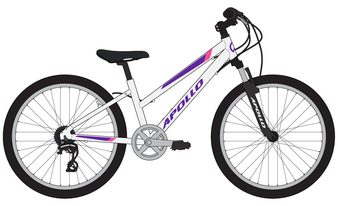 Apollo Paris 24" Kids Bike