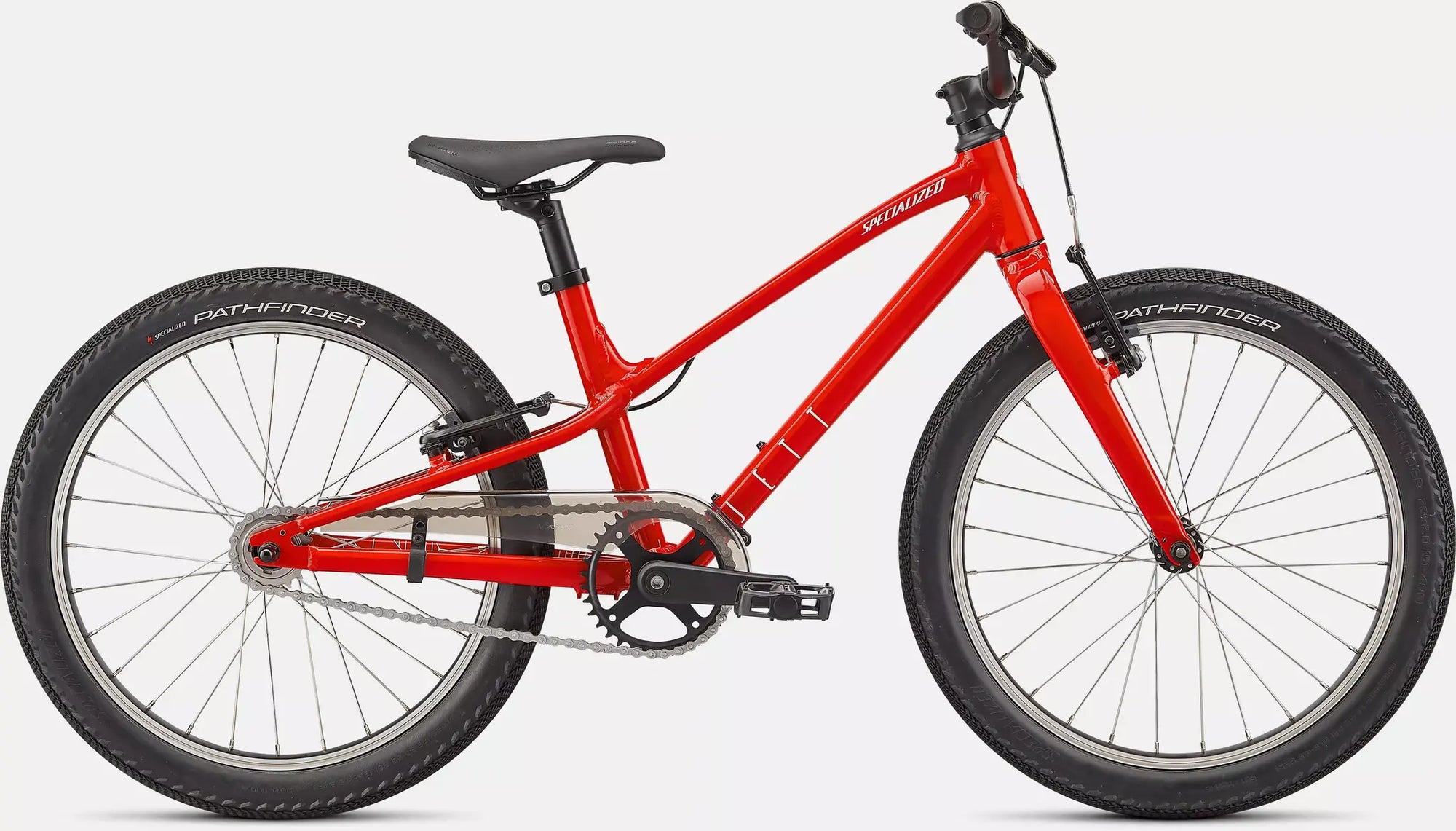Color : Gloss Flo Red / White