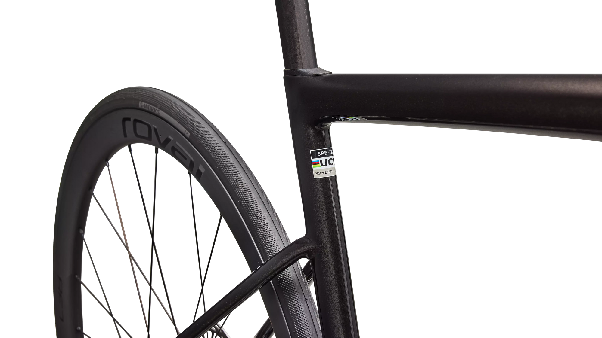 2026 Specialized Tarmac SL8 Expert AXS Gloss Obsidian Metallic / 25% Cqv Reflex Super Red Pearl Over Whit