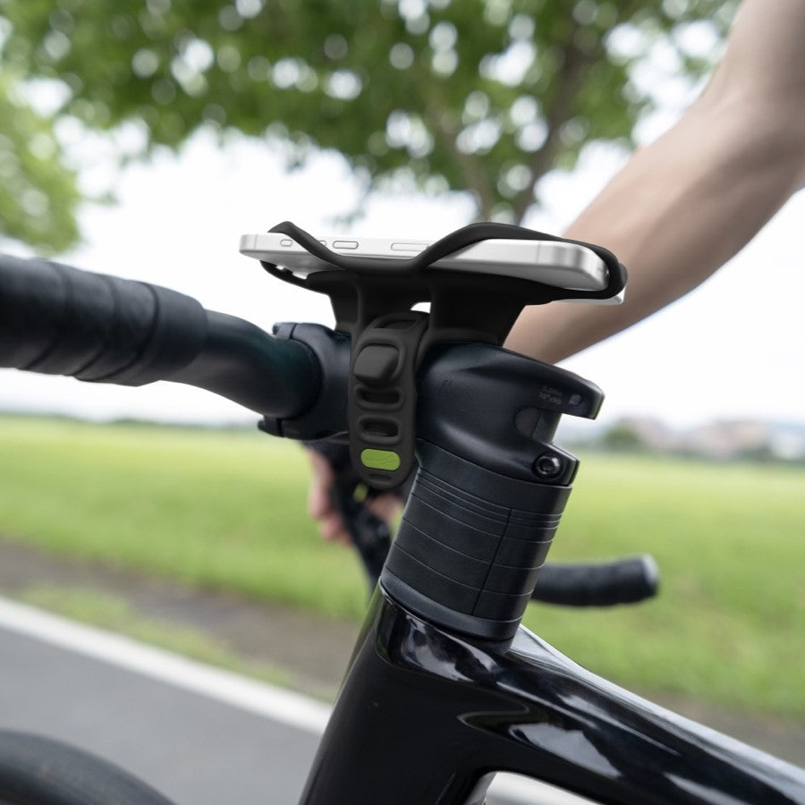 Bone Stem Phone Holder Bike Tie 5 Pro Black
