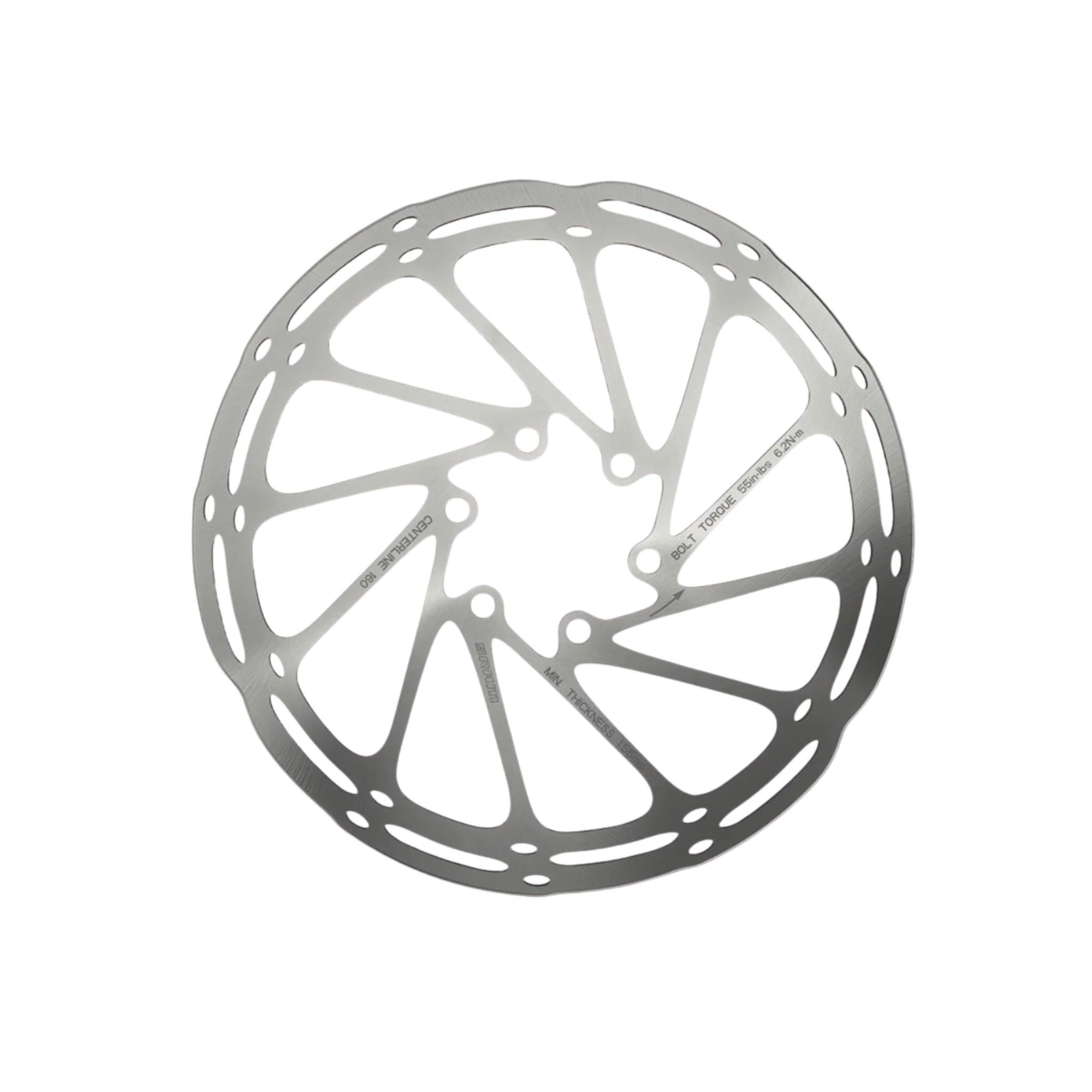 SRAM Centerline 6-Bolt Rounded 160mm Disc Brake Rotor