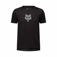 Fox Youth Ranger SS Jersey Fox Head Black