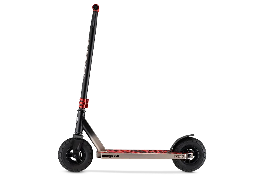 Mongoose Tread Freestyle Dirt Scooter Black/Red