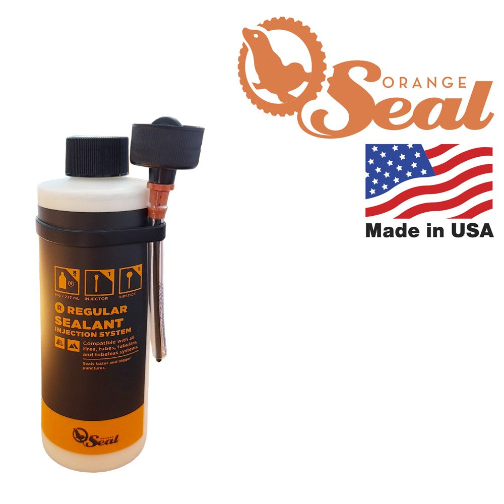 Orange Seal Regular 236ml (8oz) Tubeless Tyre Sealant Bottle