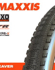 Maxxis Reaver 700 X 45C HYPR-X EXO TR Tanwall Folding 120TPI E-25