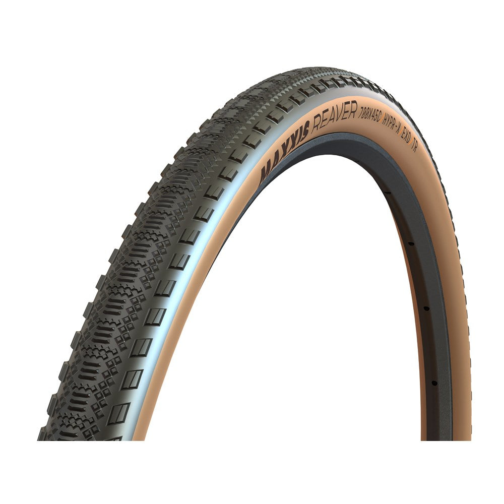 Maxxis Reaver 700 X 45C HYPR-X EXO TR Tanwall Folding 120TPI E-25