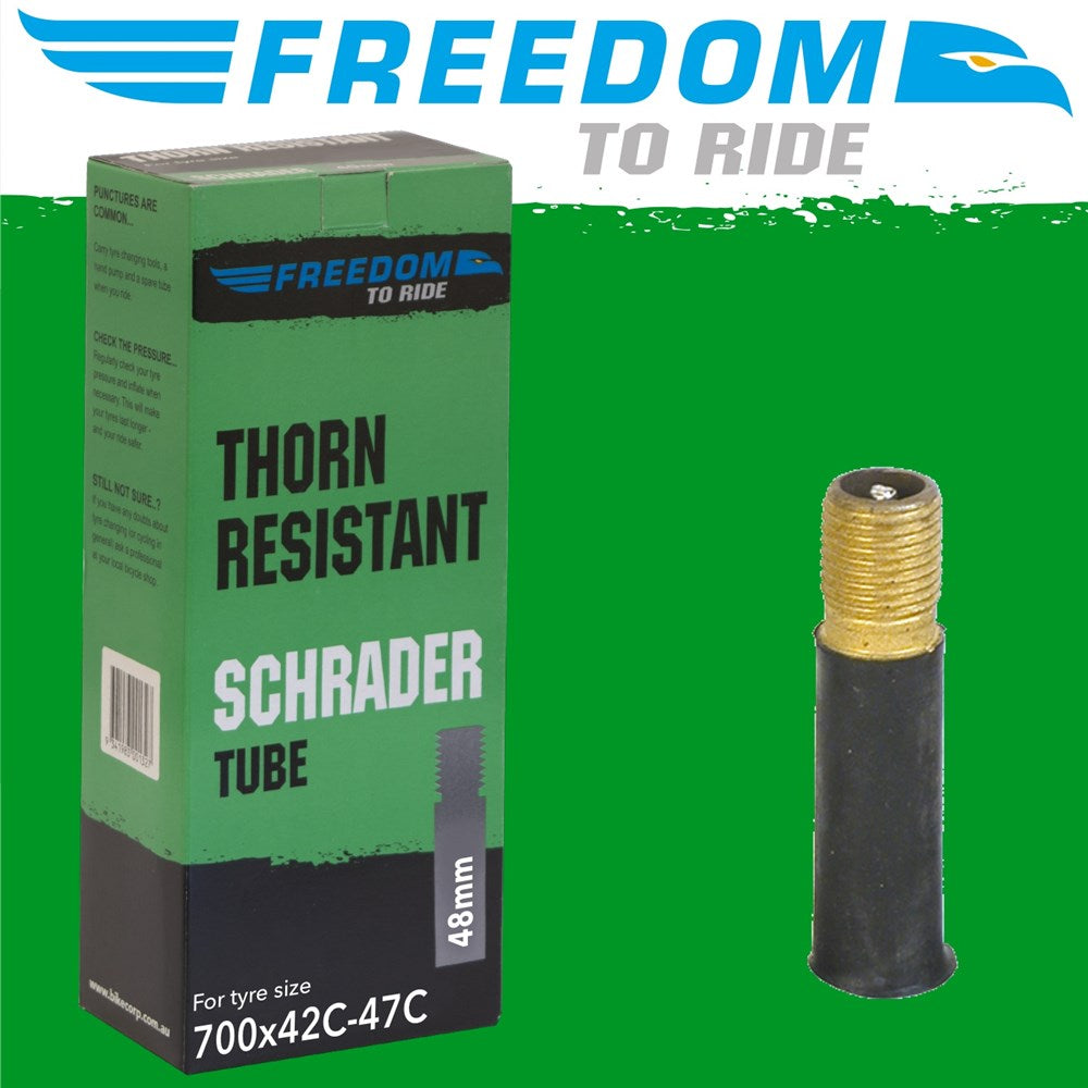 Freedom 700 x 35-42C 48mm Thorn Resistant S/V Tube