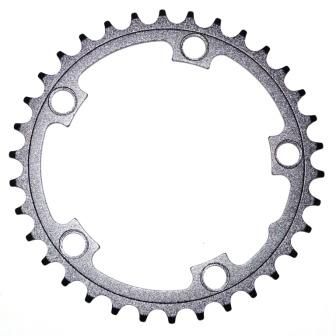 Sunrace 34T x 110 BCD, For 8/9/10 Speed, Alloy Chainring Black