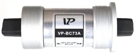 VP Bottom Bracket Cartridge, 118mm Threaded 68mm shell, Alloy Sheath &amp; Cup