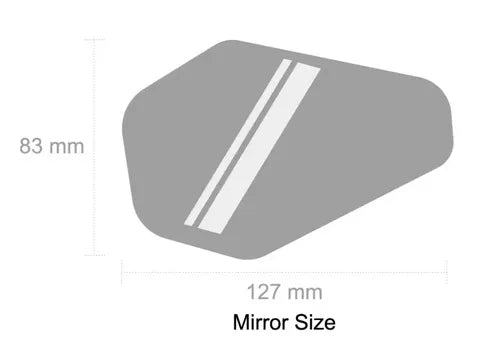 Mirror Righthand Side - E-Bikes 127mm x 83mm