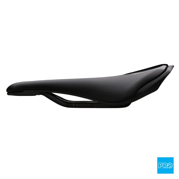 Pro Stealth Team Saddle Curved Carbon Rail Black 152mm