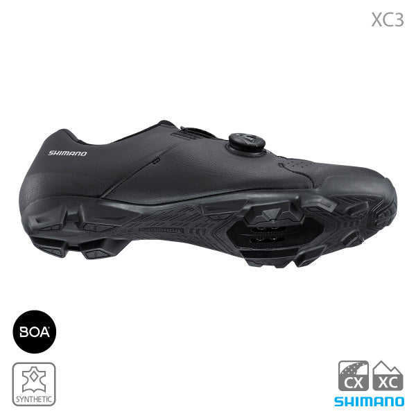 Shimano SH-XC300 SPD Shoes Black