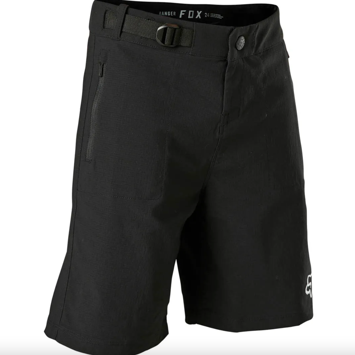Fox Ranger Shorts Youth With Liner Black