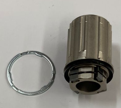 BPW Cassette Body 8/11s Shimano Spline 4 Pawl Cro-Mo Steel Silver