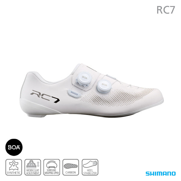 Shimano RC703 Road Shoes White