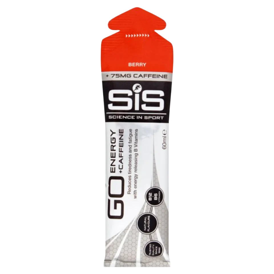 SIS Go Plus Caffeine Gels 60ml Berry