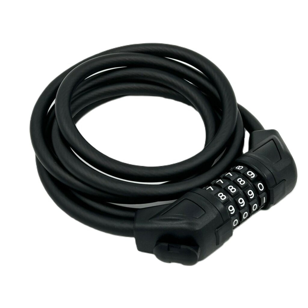 JetBlack Cable Combo Reset 4-Digit 10mm x 1800mm Lock