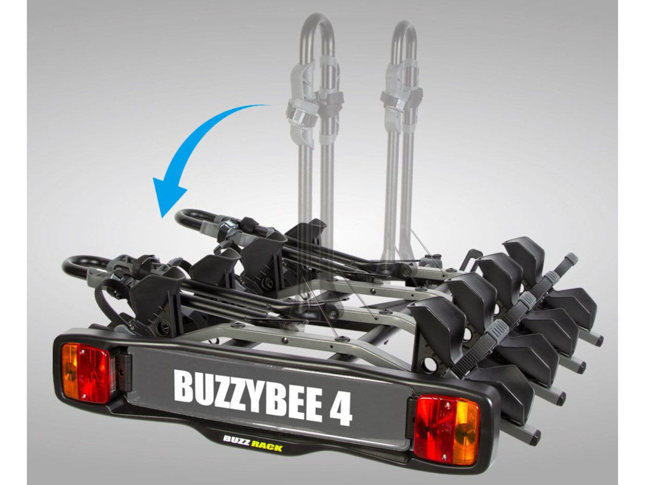 Buzzrack Buzzybee 4 (Tow Ball) 4 Bike Platform
