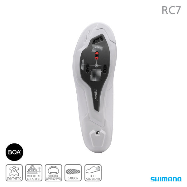 Shimano RC703 Road Shoes White