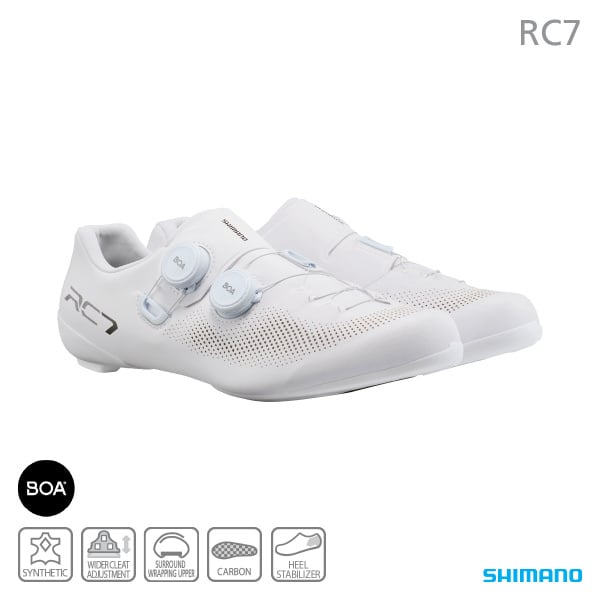 Shimano RC703 Road Shoes White