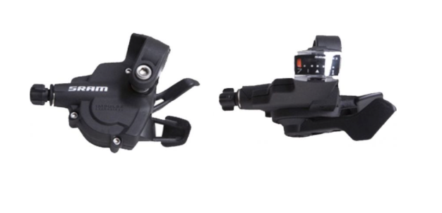 SRAM X3 Trigger Shifter Set Black