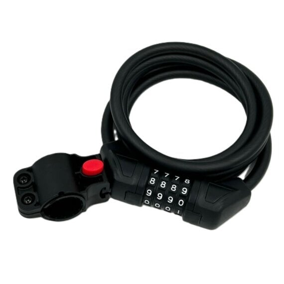 JetBlack Cable Combo Reset 4-Digit 10mm x 1800mm Lock