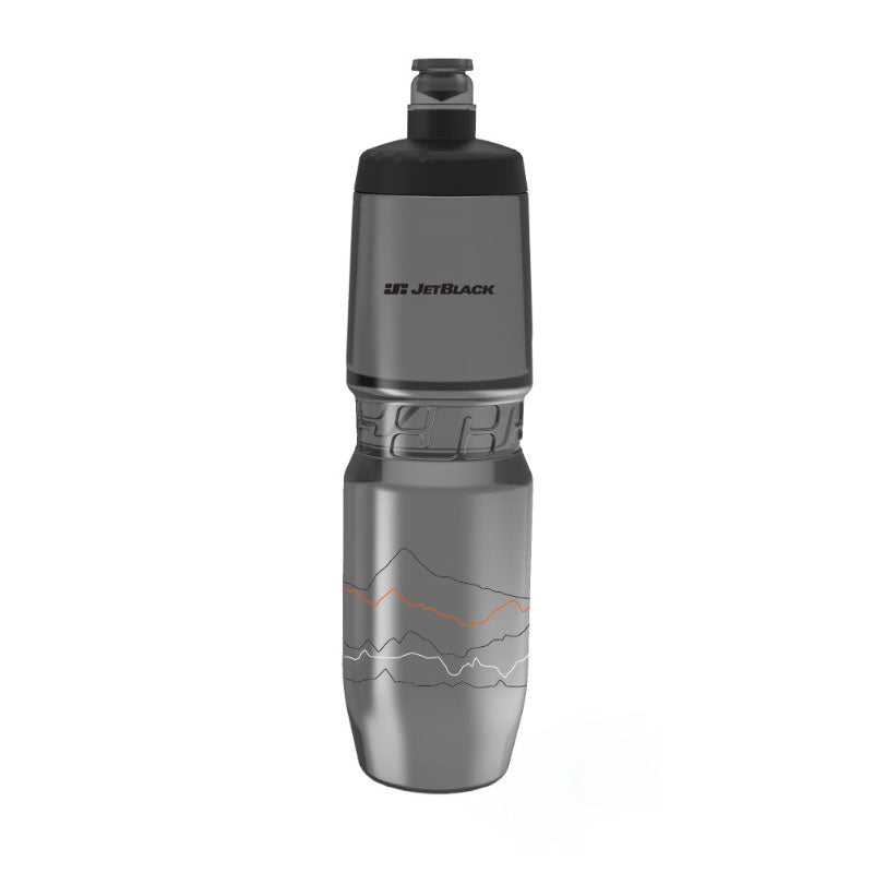 JetBlack Icon Bottle 900ml Smoke w/Black Lid