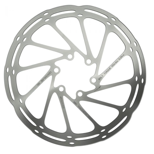 SRAM Centerline 180mm ISO 6-Bolt Rounded Disc Brake Rotor