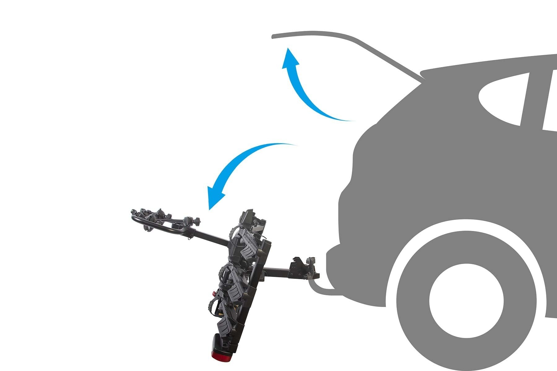 Buzzrack Scorpion LITE 3 (Tow Ball) 3 Bike Platform