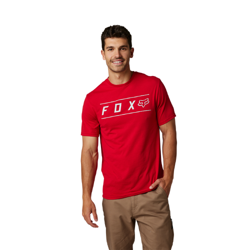 Fox Pinnacle SS Tech Tee Fame Red