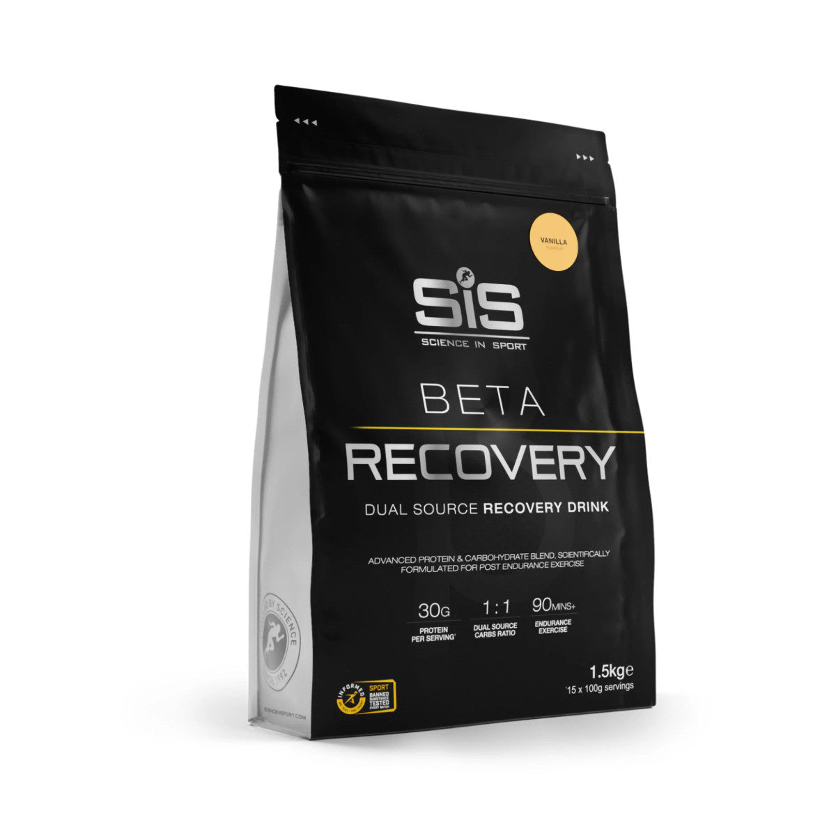 SIS Powder Beta Recovery 1.5kg - Vanilla
