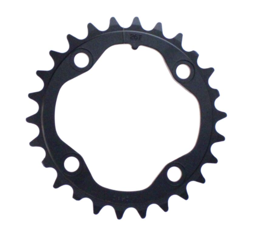 Truvativ SRAM  Alloy S1 80 BCD 3mm 26T MTB Chain Ring Black