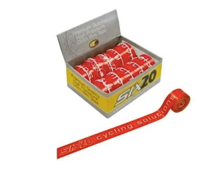 Rim Tape 13mm Cloth Adhesive Backed Red ProSeries