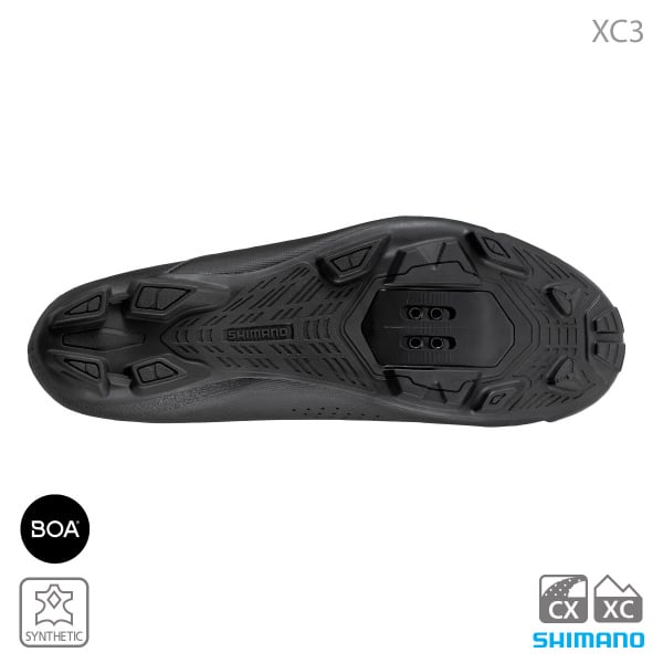 Shimano SH-XC300 SPD Shoes Black