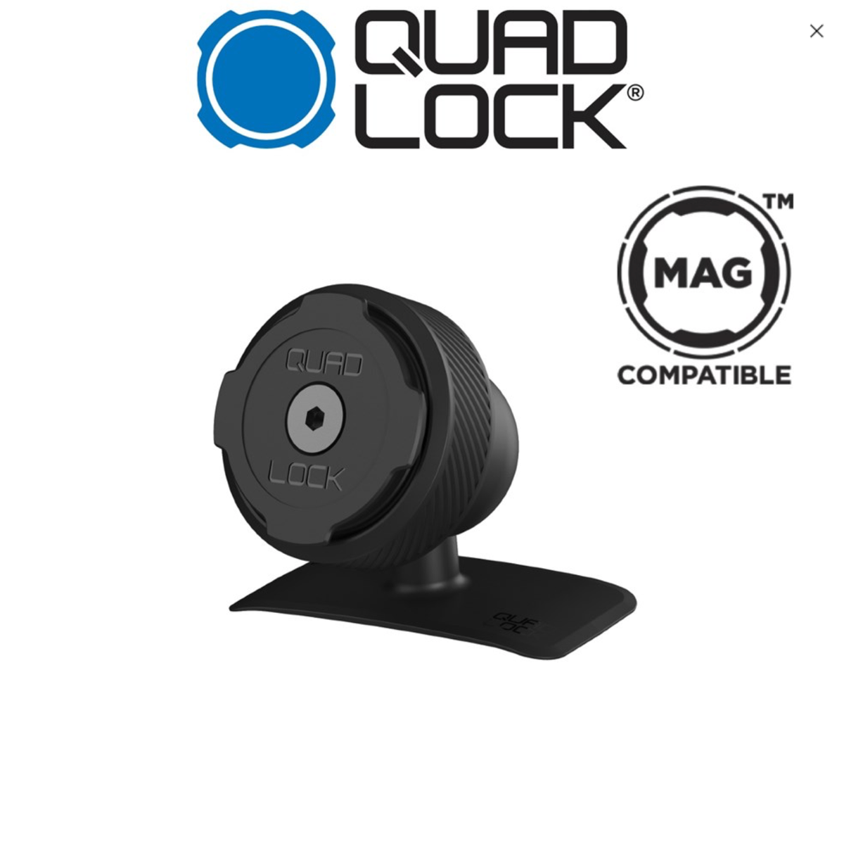 Quad Lock Car Mount Adhesive