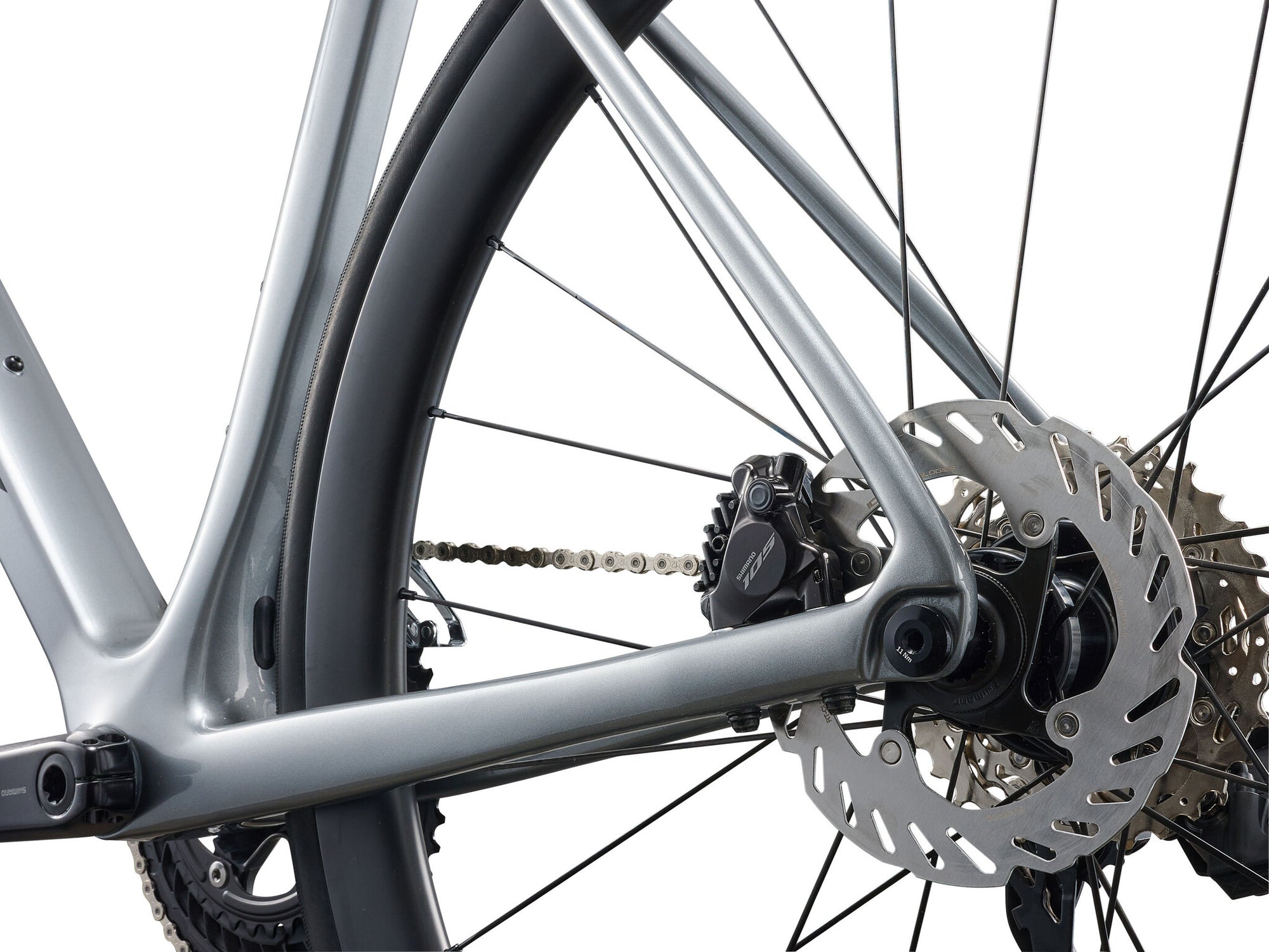 2026 Giant TCR Advanced Pro 1 (Di2) Tech Silver