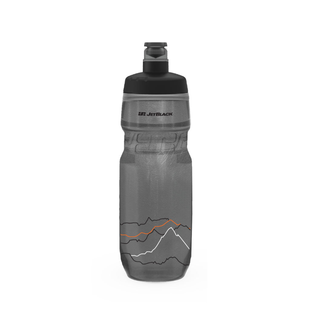JetBlack Icon Smoke w/Black Lid 620ml Insulated Bottle