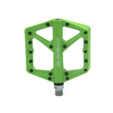 JetBlack Thermolite MTB Pedals Sealed Bearings Cromo Axle