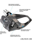 Shimano PD-R9100 SPD-SL Pedals Dura-Ace