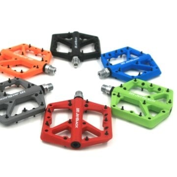 JetBlack Thermolite MTB Pedals Sealed Bearings Cromo Axle