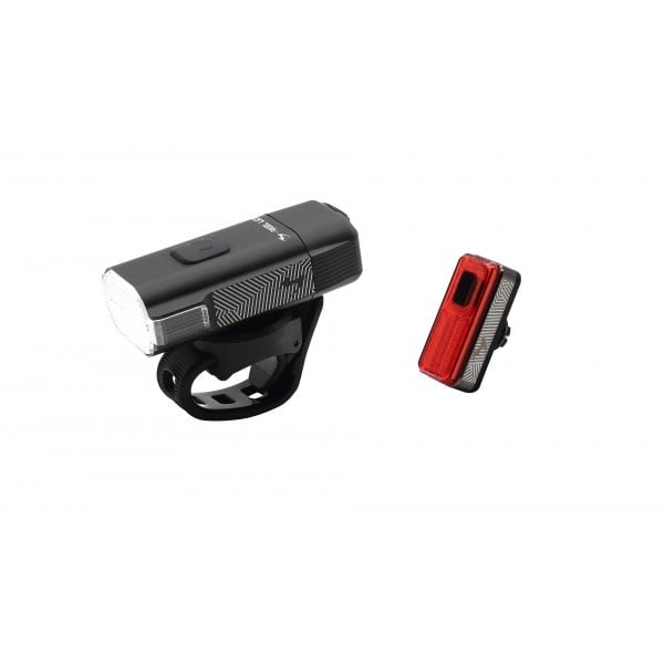 Moon Rigel Lite Front 500 & Helix Lite Rear 100 Lumen Light Set