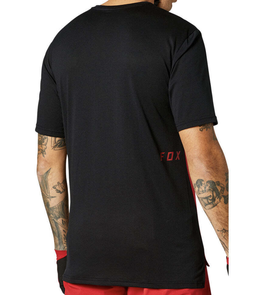 Fox Flexair Jersey Short Sleeve Delta Chili