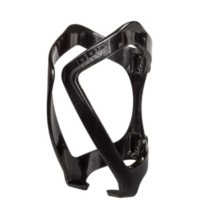 PRO Polycarbonate Black Clear Bottle Cage