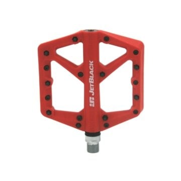 JetBlack Thermolite MTB Pedals Sealed Bearings Cromo Axle