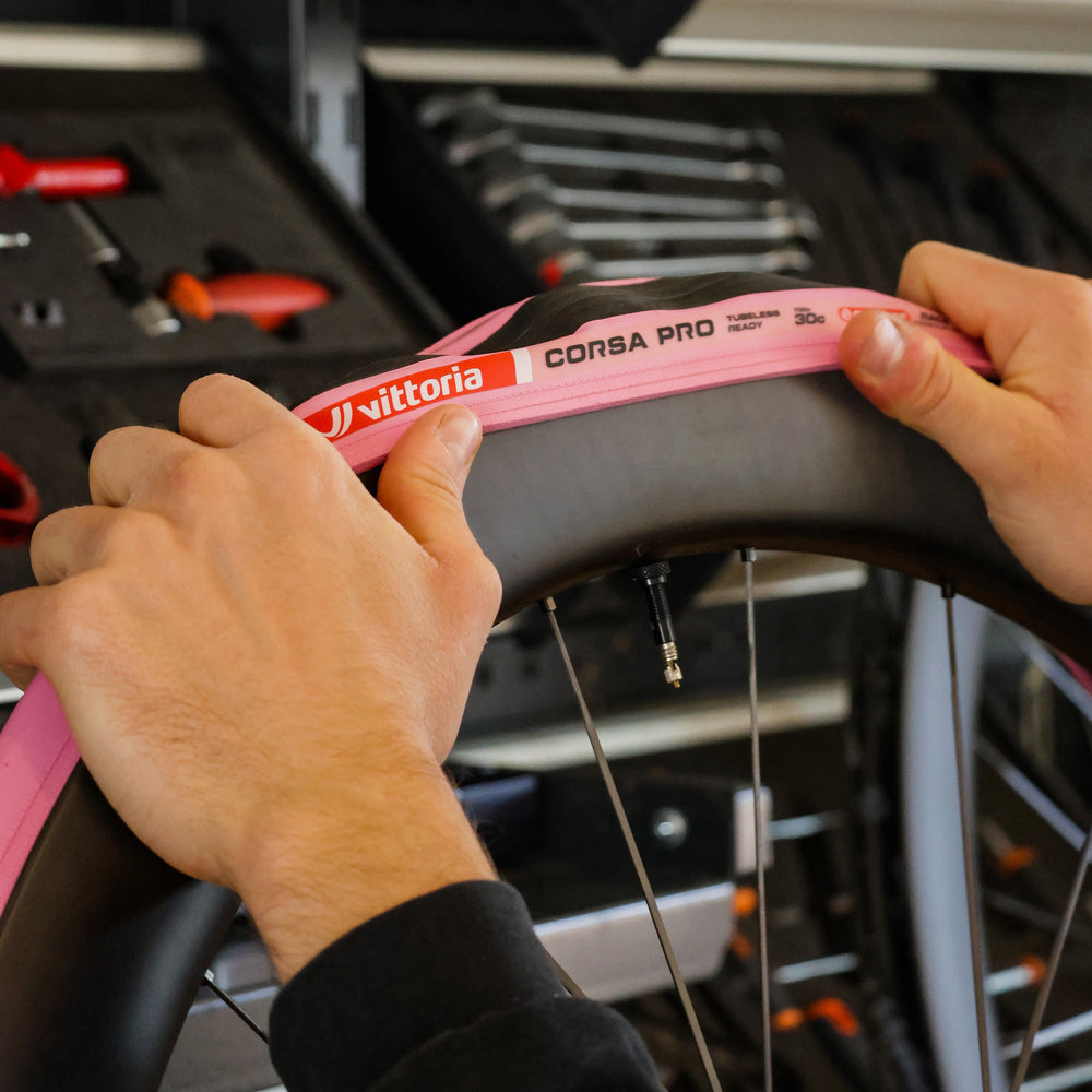 Vittoria Corsa Pro Pink Fold/TLR G2